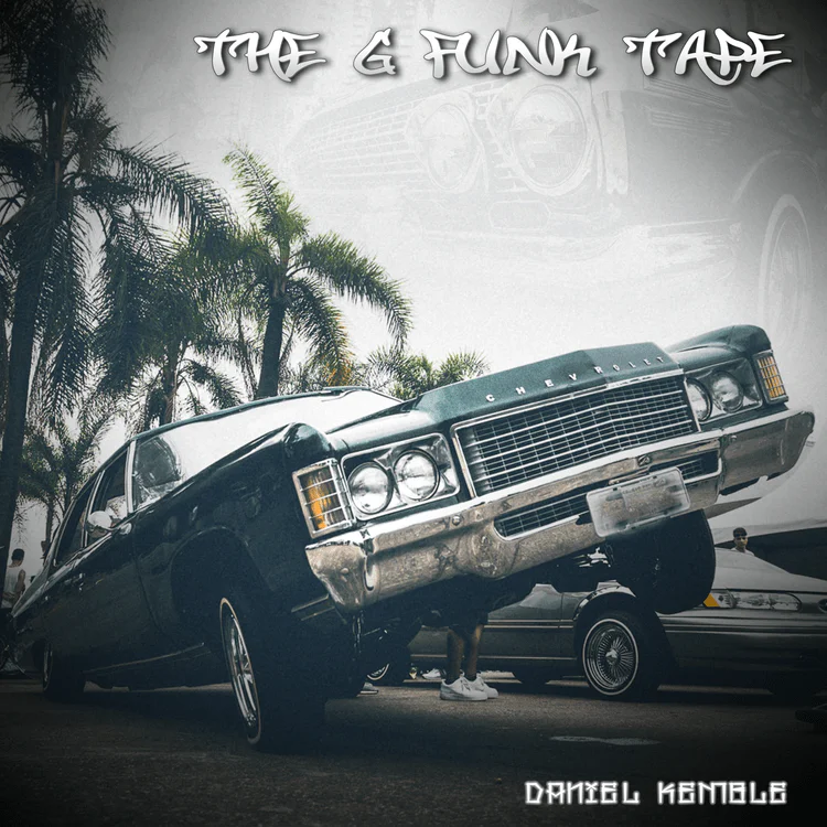 The g-funk tape, album cover, photoshop, daniel kemble, music, record, west coast