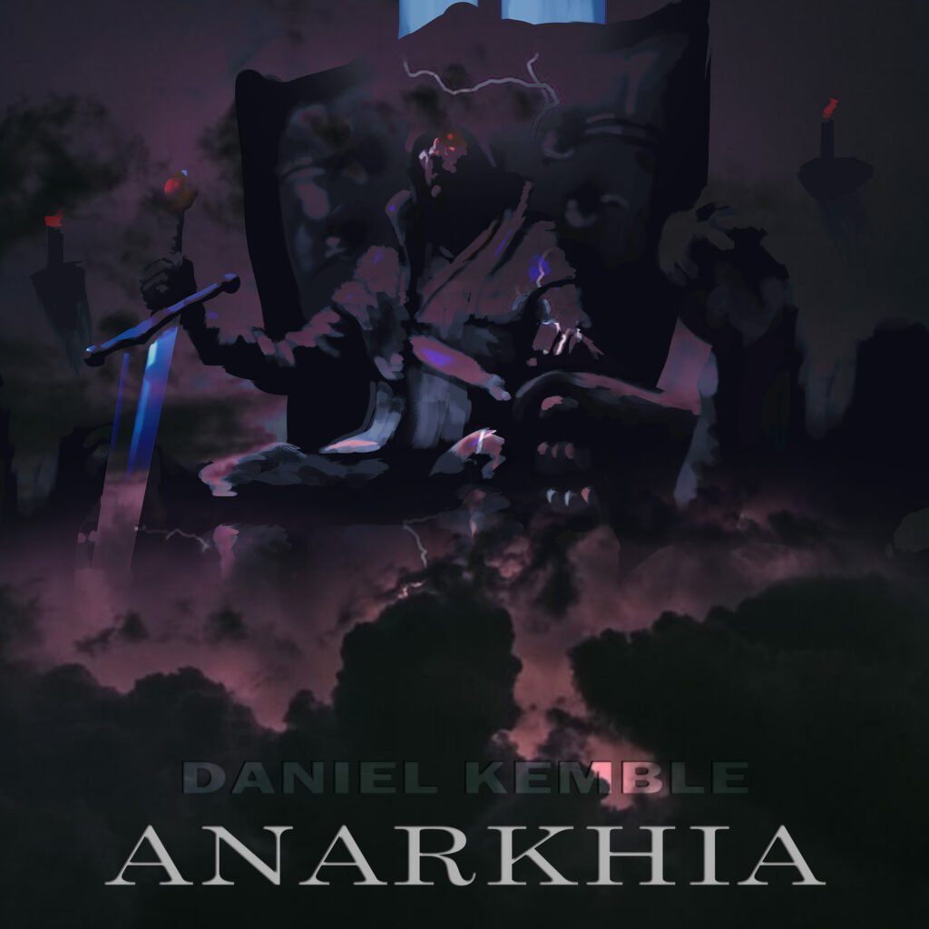 Anarkhia album cover, epic music, daniel kemble, soundtrack music, video game music, films, tv, orchestral, ambient, skyrim, witcher, hitman